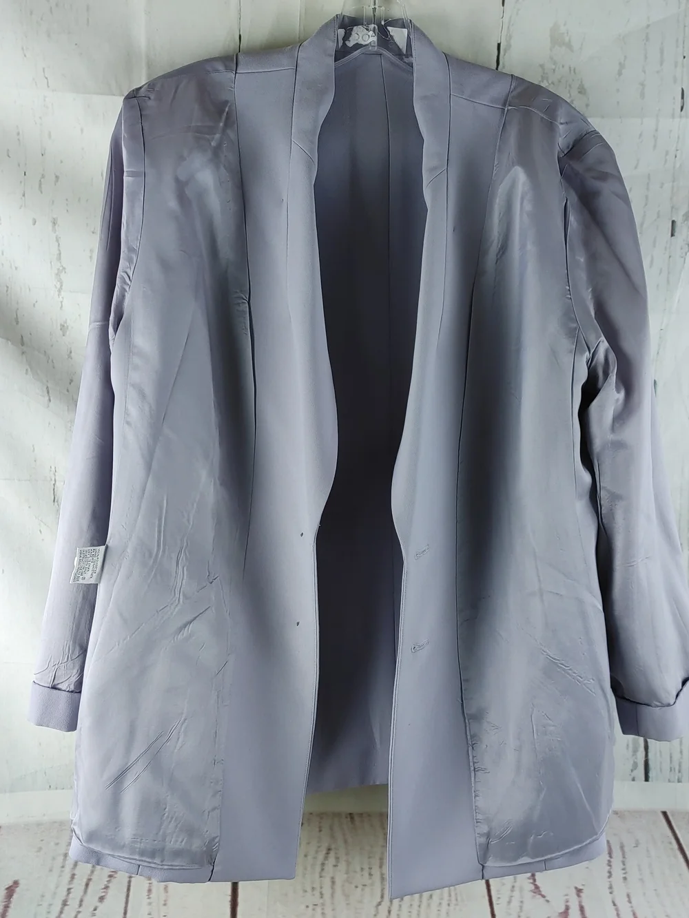Le Suit Women's Lavender Two-Piece Blazer & Skirt Set